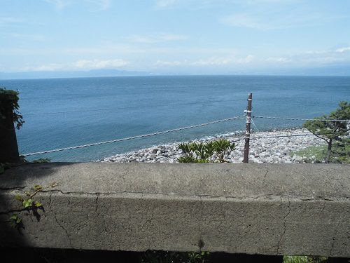 大瀬崎からの海の眺め