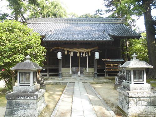 河津来宮神社の拝殿