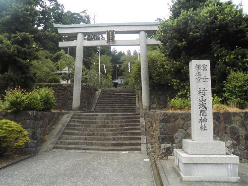 村山浅間神社「鳥居」