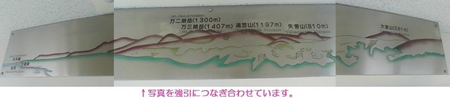城ヶ崎海岸の門脇埼灯台現地案内図