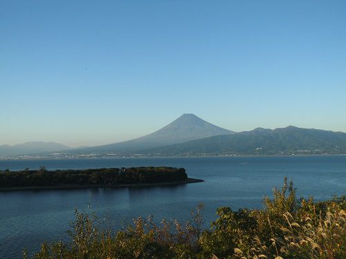 富士山ビュー：大瀬崎と富士山ビュー