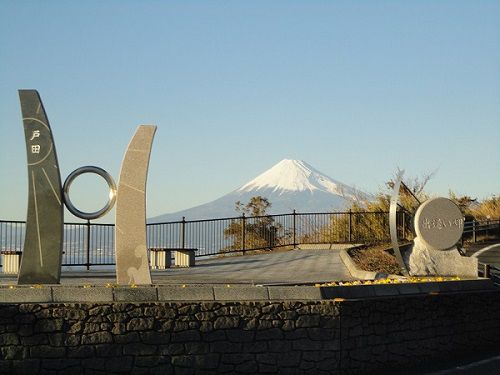富士山ビュー：出逢い岬からの富士山