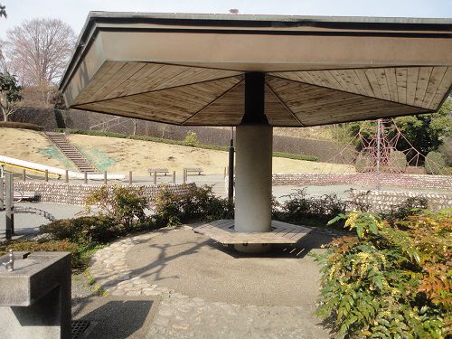 原田公園のベンチ