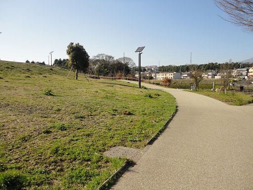 原田公園の散策道