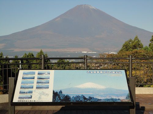 乙女ハッピーコールベルからの富士山