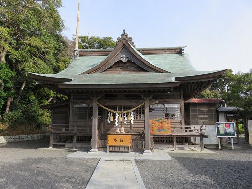高松神社【御前崎市】：拝殿
