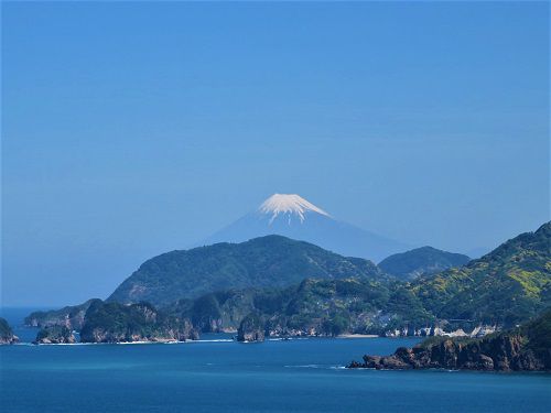 富士見彫刻ライン【松崎町】：富士山