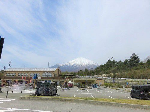 道の駅「すばしり」から眺めた富士山ビュー（小山町）＜PART1＞