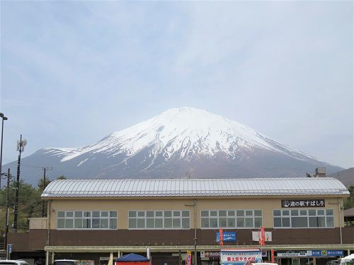 道の駅「すばしり」から眺めた富士山ビュー（小山町）＜PART４＞
