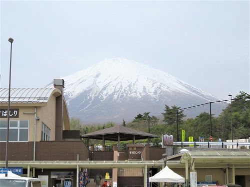 道の駅「すばしり」から眺めた富士山ビュー（小山町）＜PART２＞