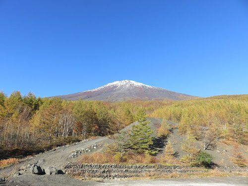 富士山須走口五合目、紅葉【小山町】：富士山Part２