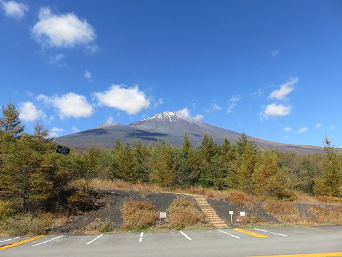 富士山御殿場口五合目、紅葉【御殿場市】：富士山