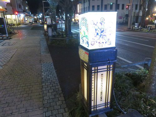 掛川駅前通り、ひかりのオブジェ展【掛川市】
