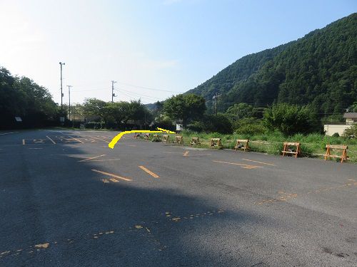 河津七滝、風涼渓【河津町】：旧七滝観光センター無料駐車場