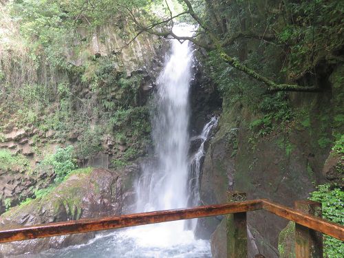 河津七滝、釜滝（かまだる）【河津町】：展望場所②