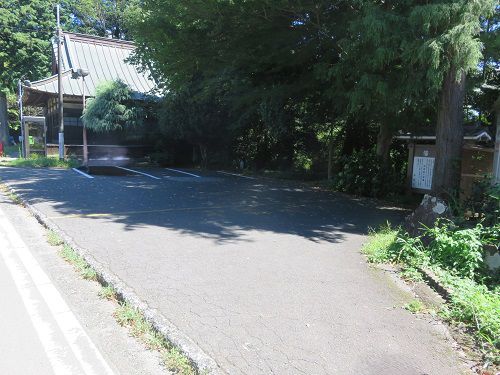 偕楽園（不動の滝）【裾野市】：駐車場