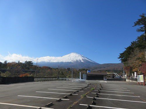 東口本宮 冨士浅間神社、紅葉【小山町】：境内案内図