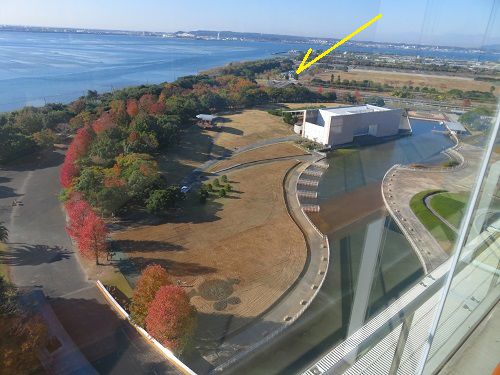 浜名湖ガーデンパーク、紅葉【浜松市】：駐車場