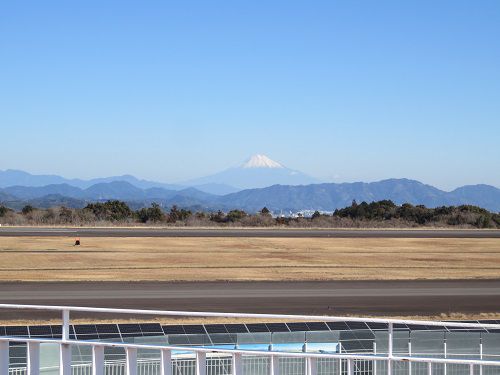 富士山静岡空港、富士山ビュー【牧之原市】：富士山ビュー１