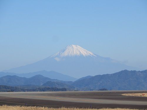 富士山静岡空港、富士山ビュー【牧之原市】：展望広場３