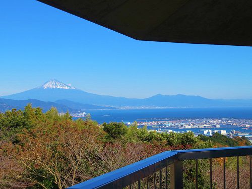 日本平の東展望台からの眺め（富士山）