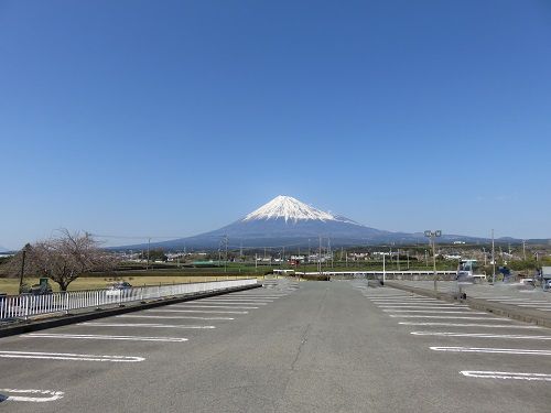 富士市大淵からの富士山