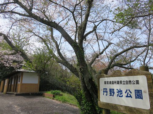 丹野池公園、桜【菊川市】：トイレ