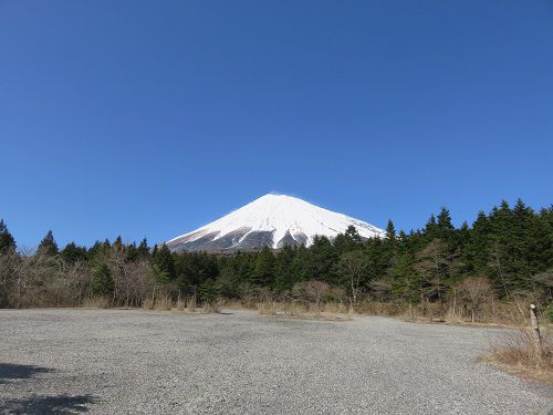 西臼塚駐車場からの富士山【富士宮市】：絶景