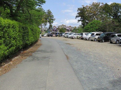 磐田市つつじ公園の周辺の駐車場