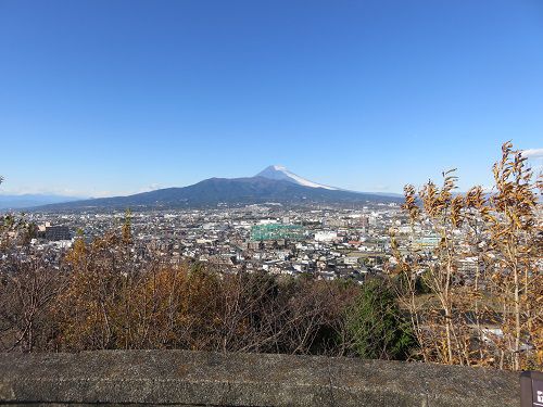 本城山公園【清水町】：富士山ビュー１