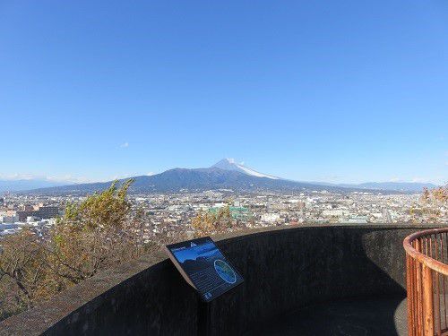 本城山公園【清水町】：富士山ビュー３