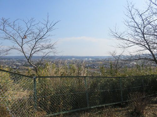 獅子ヶ鼻砦跡【菊川市】：頂上からの景色