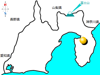 静岡県伊豆市の位置図