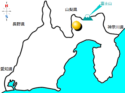 静岡県富士宮市の位置図
